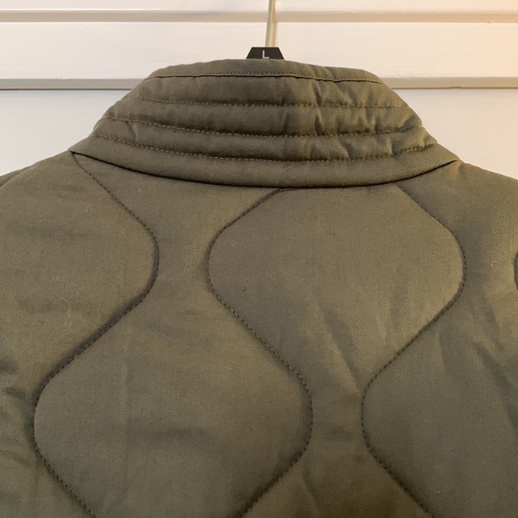 BRAND NEW j2 army green quilted jacket! - Picture 7 of 11
